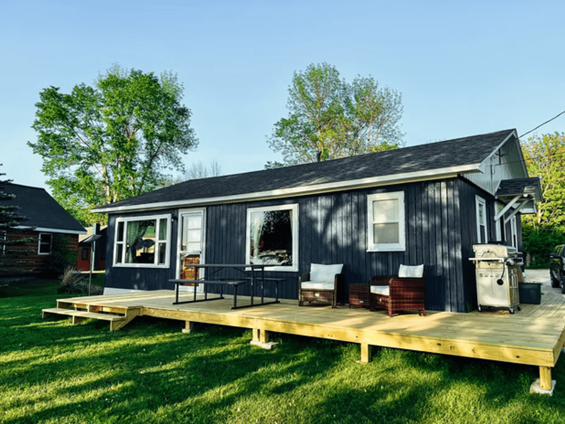 The Little Blue Cabin